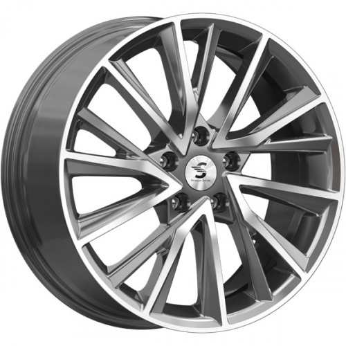 Диск Premium Series КР010 7,5x18 5*108 Et:47 Dia:60,1 Diamond Gloss Graphite