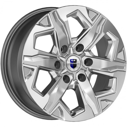 Диск K&K Тейт 7,5x17 6*139,7 Et:30 Dia:106,1 дарк платинум