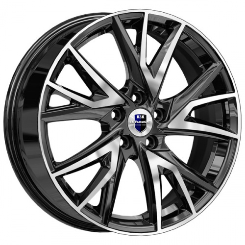 Диск K&K Кайлас 6,5x18 5*112 Et:38 Dia:66,6 алмаз чёрный