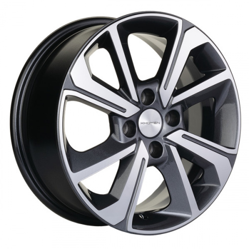 Диск Khomen 1501 6x15 4*100 Et:50 Dia:60,1 Black