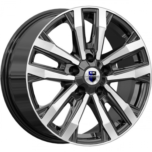 Диск K&K Мичиган 8x18 5*130 Et:56 Dia:71,6 алмаз чёрный
