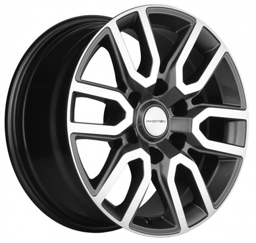 Диск Khomen 1723 8x17 6*139,7 Et:36 Dia:100,1 Gray-FP