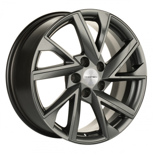 Диск Khomen 1714 7x17 5*110 Et:46 Dia:63,3 Gray