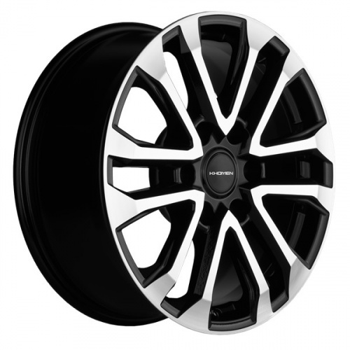 Диск Khomen 1805 7,5x18 6*114,3 Et:38 Dia:67,1 Black-FP