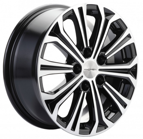 Диск Khomen 1610 6,5x16 5*114,3 Et:46 Dia:67,1 BLACK-FP