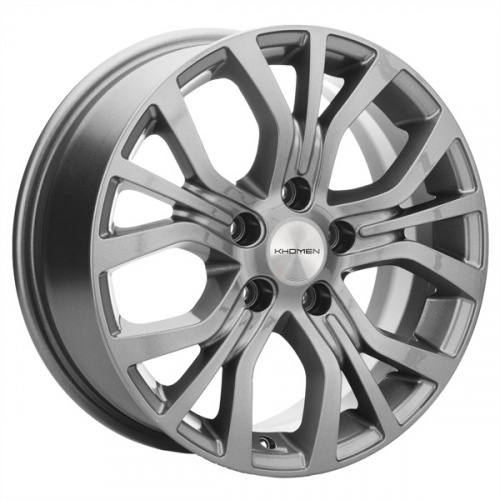 Диск Khomen 1608 6,5x16 5*110 Et:46 Dia:63,3 Gray
