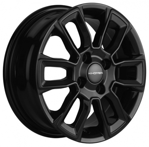 Диск Khomen KHW1406 5,5x14 4*98 Et:35 Dia:58,5 Black