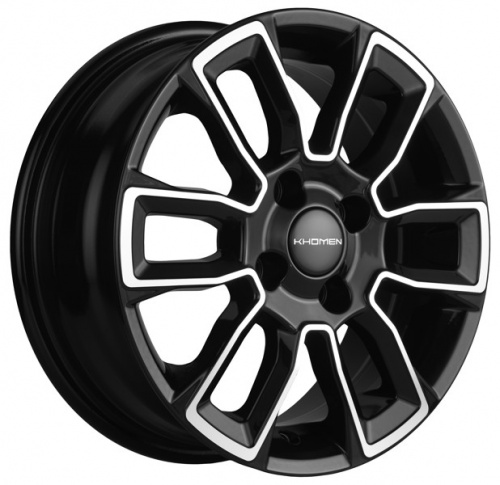 Диск Khomen KHW1406 5,5x14 4*98 Et:35 Dia:58,5 Black-FP