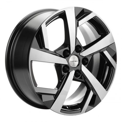 Диск Khomen 1712 7x17 5*114,3 Et:48,5 Dia:67,1 Black-FP