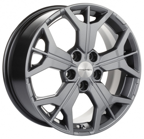 Диск Khomen 1715 7x17 5*114,3 Et:43,5 Dia:67,1 Gray