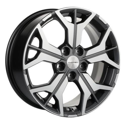 Диск Khomen 1715 7x17 5*114,3 Et:48,5 Dia:67,1 Gray-FP