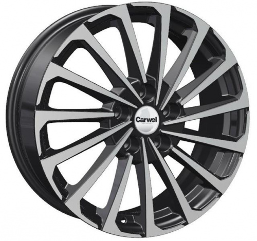 Диск Carwel Кагра 1721 6,5x17 5*114,3 Et:40 Dia:64,1 BL