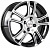 Диск X'trike X-105 6 x 15 4*100 Et: 45 Dia: 67,1 BK/FP
