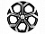Диск Khomen 1606 6,5 x 16 5*114,3 Et: 45 Dia: 60,1 BLACK-FP