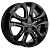 Диск Khomen 1503 6x15 4*100 Et:46 Dia:54,1 Black