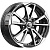 Диск K&K КС1005 6x15 5*100 Et:38 Dia:57,1 алмаз чёрный
