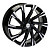 Диск Khomen 1901 7,5x19 5*108 Et:46 Dia:63,3 Black-FP