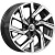 Диск K&K КС1030 6x15 4*100 Et:37 Dia:60,1 алмаз чёрный