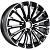 Диск KDW KD1610 6,5x16 5*114,3 Et:50 Dia:66,1 Black Front Polished