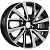 Диск KDW KD1430 5,5x14 4*98 Et:35 Dia:58,6 Black Front Polished