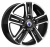 Диск K&K Backfire 8 x 18 5*114,3 Et: 45 Dia: 66,1 алмаз-чёрный