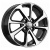 Диск K&K КС861 6 x 15 4*100 Et: 50 Dia: 60,1 алмаз-чёрный