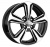 Диск K&K КС 777 6 x 15 4*100 Et: 46 Dia: 54,1 алмаз черный Диск K&K КС 777 6 x 15 4*100 Et: 46 Dia: 54,1 алмаз черный