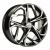 Диск Khomen 1716 7 x 17 5*114,3 Et: 48 Dia: 67,1 Black-FP