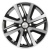Диск Khomen 1609 6 x 16 4*100 Et: 48 Dia: 54,1 BLACK-FP