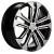 Диск Khomen 1803 7 x 18 5*114,3 Et: 37 Dia: 66,5 Black-FP