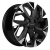 Диск Khomen 1508 6x15 4*100 Et:50 Dia:60,1 Black-FP