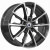 Диск K&K Меренге 7,5x17 5*112 Et:45 Dia:66,6 алмаз чёрный