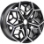 Диск KDW KD1710 7x17 5*114,3 Et:50 Dia:67,1 Black Front Polished Диск KDW KD1710 7x17 5*114,3 Et:50 Dia:67,1 Black Front Polished
