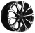 Диск Khomen 1605 6,5x16 5*110 Et:46 Dia:63,3 Black-FP