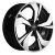 Диск Khomen 1724 7x17 5*114,3 Et:40 Dia:57,1 Black-FP Диск Khomen 1724 7x17 5*114,3 Et:40 Dia:57,1 Black-FP