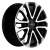 Диск Khomen 1805 7,5x18 6*114,3 Et:38 Dia:67,1 Black-FP Диск Khomen 1805 7,5x18 6*114,3 Et:38 Dia:67,1 Black-FP