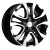 Диск Khomen 1503 6x15 4*100 Et:39 Dia:56,6 Black-FP Диск Khomen 1503 6x15 4*100 Et:39 Dia:56,6 Black-FP