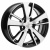 Диск Khomen 1704 7x17 5*114,3 Et:48,5 Dia:67,1 Black-FP