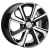 Диск Khomen 1501 6x15 4*100 Et:50 Dia:60,1 Black-FP Диск Khomen 1501 6x15 4*100 Et:50 Dia:60,1 Black-FP