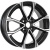 Диск KDW KD1590 6x15 4*100 Et:45 Dia:54,1 Black Front Polished Диск KDW KD1590 6x15 4*100 Et:45 Dia:54,1 Black Front Polished