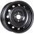 Диск Kronprinz Ларгус Веста 6x15 4*100 Et:50 Dia:60,1 Black