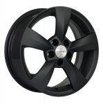 Диск Khomen 1504 6x15 5*100 Et:43 Dia:57,1 Black