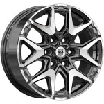 Диск K&K Гангут (КС1176) 7,5x18 6*114,3 Et:45 Dia:66,1 алмаз чёрный