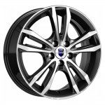 Диск K&K Samara-оригинал 6 x 16 5*100 Et: 40 Dia: 67,1 алмаз черный