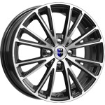 Диск K&K Меандр-оригинал 6 x 16 4*100 Et: 45 Dia: 67,1 алмаз чёрный