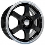 Диск Скад Киото 6 x 15 4*100 Et: 40 Dia: 60,1 антрацит алмаз