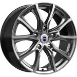 Диск K&K Твист 7,5 x 17 5*112 Et: 45 Dia: 66,6 дарк платинум
