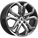 Диск K&K Пандора 8,5 x 19 5*108 Et: 45 Dia: 67,1 дарк платинум