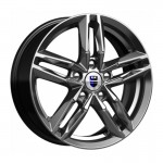 Диск K&K Sayan 6 x 16 5*100 Et: 38 Dia: 57,1 Дарк платинум
