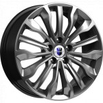 Диск K&K Атакама (КС756) 6,5 x 17 5*100 Et: 48 Dia: 56,1 дарк платинум